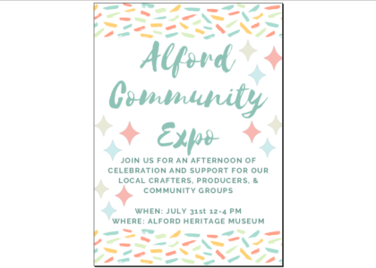 Alford Community Expo Graphic