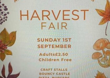 Thumbnail for the post titled: Harvest Fair – Sunday 1st September 2024