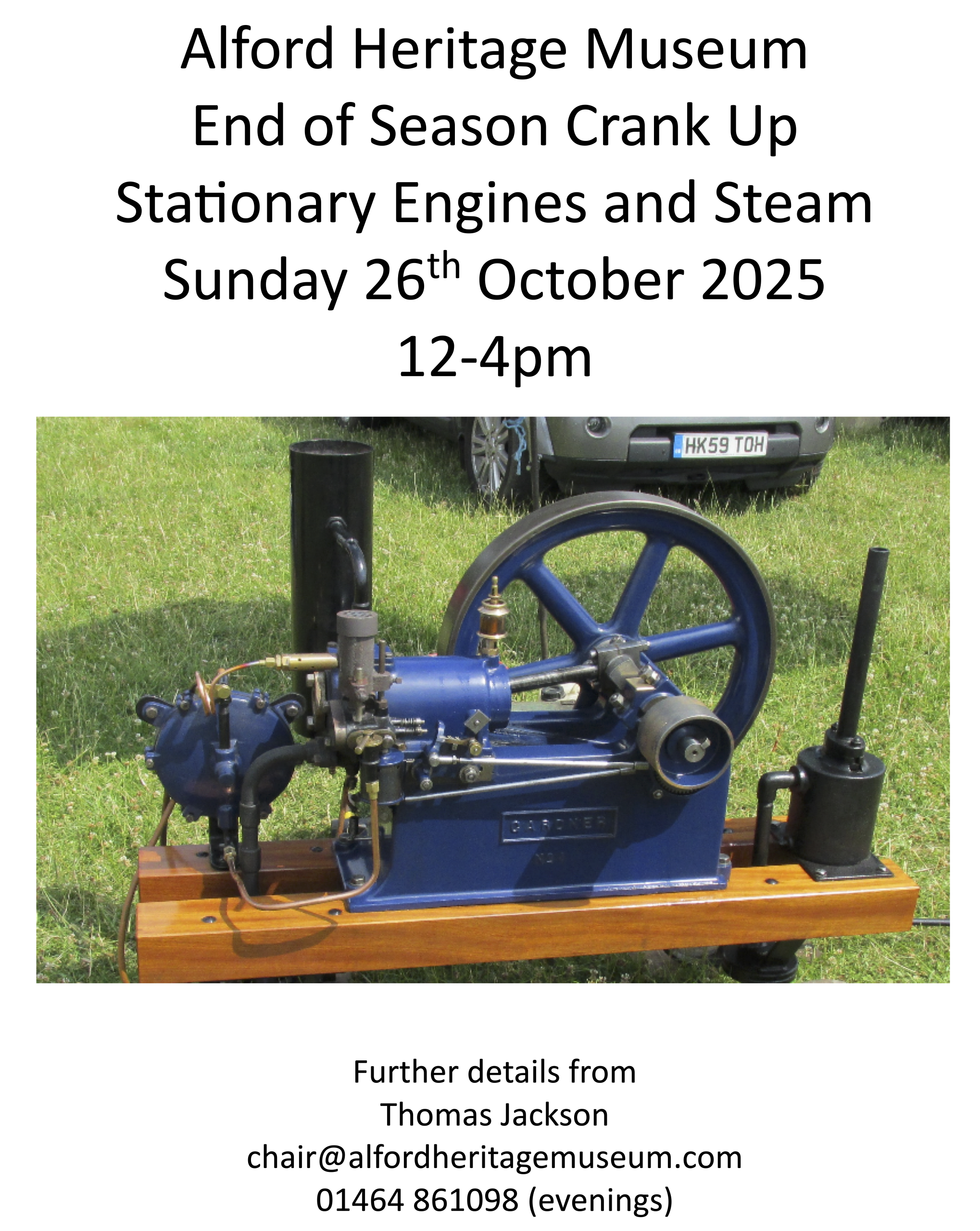 Stationary engine rally